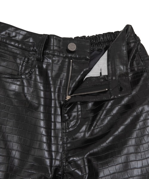 PUNYUS（プニュズ）の「フェィクレザーパンツ（その他パンツ・レディース・ブラック/ライトパープル・2/4/1/3）」の12枚目の写真