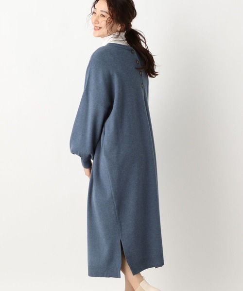 LEPSIM（レプシィム）の「マタニティ／12ゲージWAYヘンリーワンピース（マタニティウェア/グッズ・レディース・ベージュ/ブラウン/ブルー・FREE）」の12枚目の写真