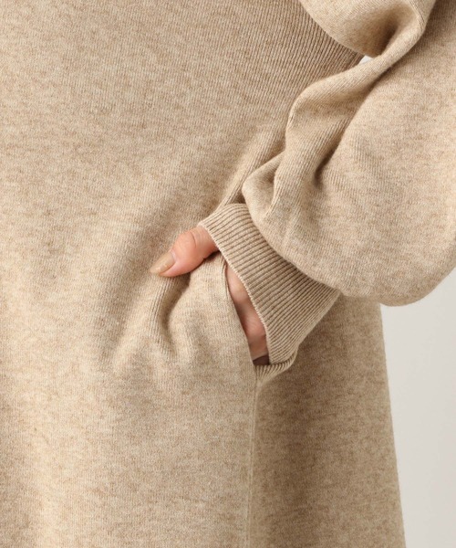 LEPSIM（レプシィム）の「マタニティ／12ゲージWAYヘンリーワンピース（マタニティウェア/グッズ・レディース・ベージュ/ブラウン/ブルー・FREE）」の19枚目の写真