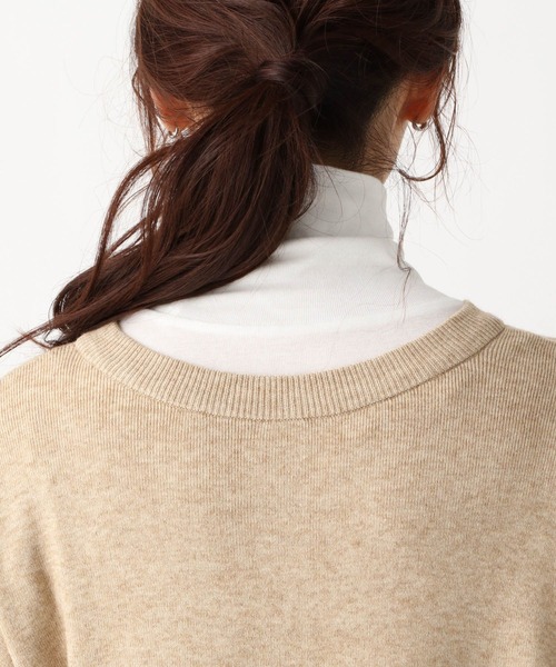 LEPSIM（レプシィム）の「マタニティ／12ゲージWAYヘンリーワンピース（マタニティウェア/グッズ・レディース・ベージュ/ブラウン/ブルー・FREE）」の21枚目の写真