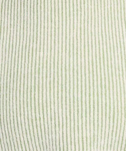 niko and...（ニコアンド）の「洗える配色片畦編みニットプルオーバー（ニット/セーター・レディース・ブラック/グリーン/イエロー・FREE）」の15枚目の写真