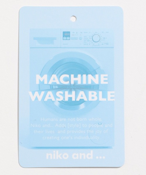 niko and...（ニコアンド）の「洗える配色片畦編みニットプルオーバー（ニット/セーター・レディース・ブラック/グリーン/イエロー・FREE）」の11枚目の写真