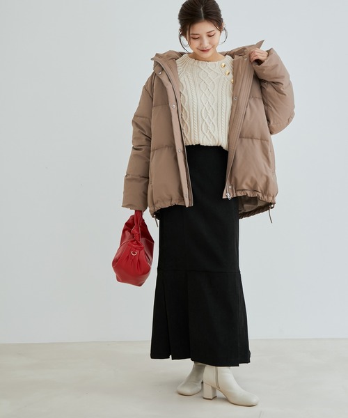 VIS（ビス）の「チェックアソートマーメイドスカート（スカート・レディース・ブラック/ベージュ/ブラック系その他・S/M）」の7枚目の写真