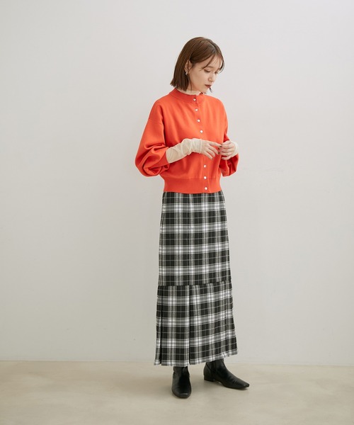 VIS（ビス）の「チェックアソートマーメイドスカート（スカート・レディース・ブラック/ベージュ/ブラック系その他・S/M）」の17枚目の写真