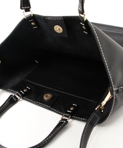 agnes b.（アニエスベー）の「ViVA 2wayトートバッグ (OAS06－01)（トートバッグ・レディース・ブラック・FREE）」の9枚目の写真