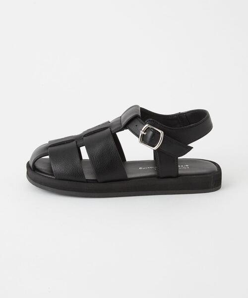 green label relaxing（グリーンレーベルリラクシング）の「◆GLR グルカ サンダル 17-23cm（サンダル・キッズ・オフホワイト/ブラック・23cm/21cm/20cm/18cm/22cm/17cm/19cm）」の8枚目の写真