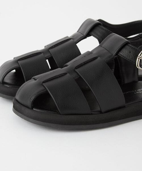 green label relaxing（グリーンレーベルリラクシング）の「◆GLR グルカ サンダル 17-23cm（サンダル・キッズ・オフホワイト/ブラック・23cm/21cm/20cm/18cm/22cm/17cm/19cm）」の11枚目の写真