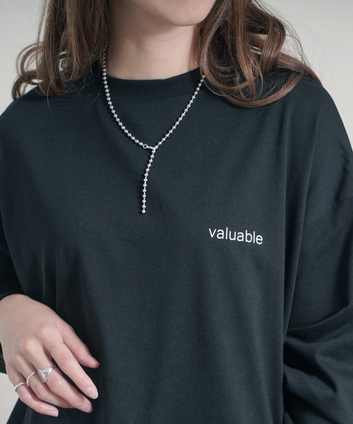 Fizz（フィズ）の「【Fizz/フィズ】　フォトプリントビッグロンT（Tシャツ/カットソー・レディース・グレイッシュベージュ/ベージュ/ブラック/ホワイト・M）」の10枚目の写真