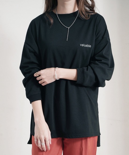 Fizz（フィズ）の「【Fizz/フィズ】　フォトプリントビッグロンT（Tシャツ/カットソー・レディース・グレイッシュベージュ/ベージュ/ブラック/ホワイト・M）」の6枚目の写真
