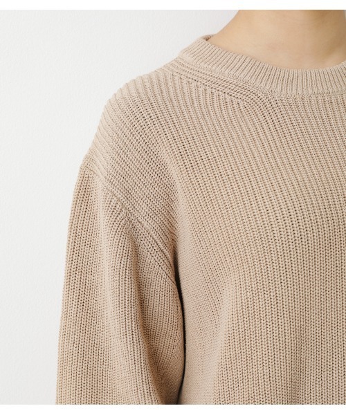 RODEO CROWNS WIDE BOWL(ロデオクラウンズワイドボウル)の「SHARE アゼニットトップス(ニット/セーター・レディース・ネイビー/ベージュ/グリーン・FREE)」の11枚目の写真