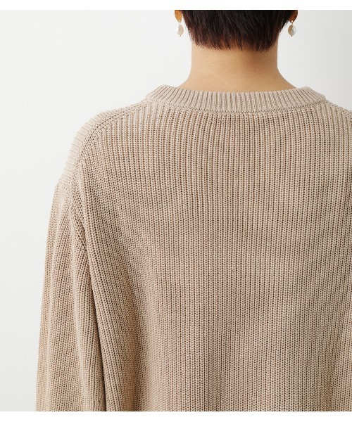 RODEO CROWNS WIDE BOWL(ロデオクラウンズワイドボウル)の「SHARE アゼニットトップス(ニット/セーター・レディース・ネイビー/ベージュ/グリーン・FREE)」の12枚目の写真