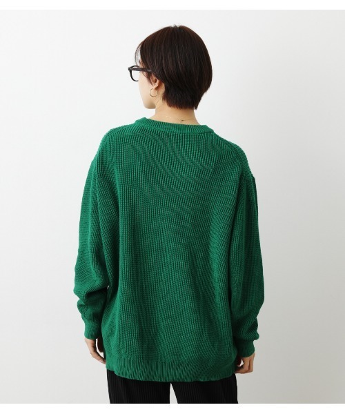 RODEO CROWNS WIDE BOWL(ロデオクラウンズワイドボウル)の「SHARE アゼニットトップス(ニット/セーター・レディース・ネイビー/ベージュ/グリーン・FREE)」の17枚目の写真