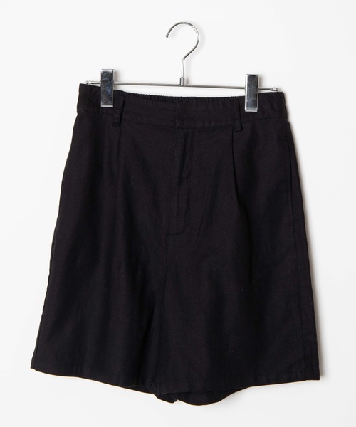 WEGO(ウィゴー)の「WEGO/リネンブレンドハーフパンツ(その他パンツ・レディース・ナチュラル/ブラック・FREE)」の21枚目の写真