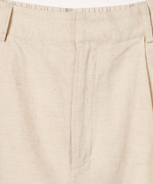 WEGO(ウィゴー)の「WEGO/リネンブレンドハーフパンツ(その他パンツ・レディース・ナチュラル/ブラック・FREE)」の15枚目の写真
