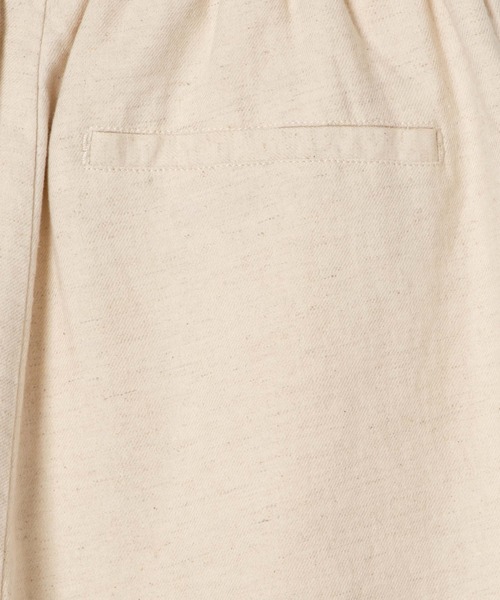WEGO(ウィゴー)の「WEGO/リネンブレンドハーフパンツ(その他パンツ・レディース・ナチュラル/ブラック・FREE)」の18枚目の写真