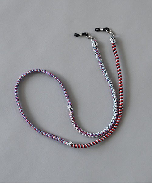 Editors Draw（エディターズドロー）の「グラスコード/イヤホンフォルダー ブレイドストラップ【Ria. Jaysmee 】（ネックレス・メンズ・A/B/C/D・ONE SIZE）」の3枚目の写真