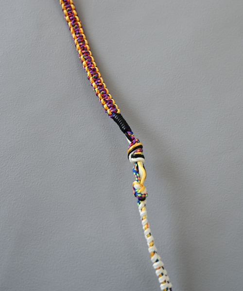 Editors Draw（エディターズドロー）の「グラスコード/イヤホンフォルダー ブレイドストラップ【Ria. Jaysmee 】（ネックレス・メンズ・A/B/C/D・ONE SIZE）」の15枚目の写真