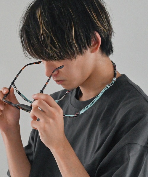 Editors Draw（エディターズドロー）の「グラスコード/イヤホンフォルダー ブレイドストラップ【Ria. Jaysmee 】（ネックレス・メンズ・A/B/C/D・ONE SIZE）」の19枚目の写真