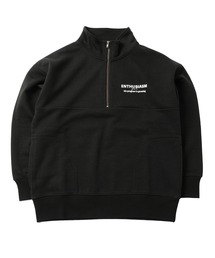 GLAZOS | 裏毛・ハーフジップトレーナー【セットアップ対応】(スウェット)