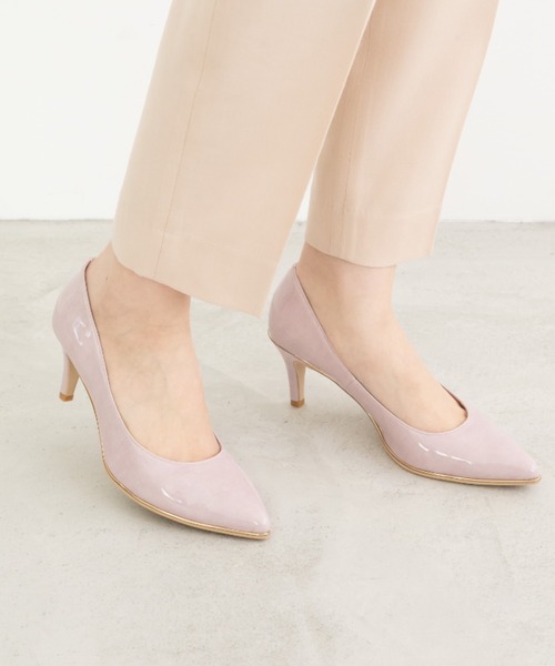 Launa lea（ラウナレア）の「[Launa lea rich]ゴールドラインパンプス(80001D)（パンプス・レディース・ブルー/ライトパープル/ライトベージュ/ラベンダー/ライトグリーン・22.5cm/23.5cm/24.5cm/23.0cm/24.0cm/25.0cm/22.0cm/21.5cm）」の5枚目の写真