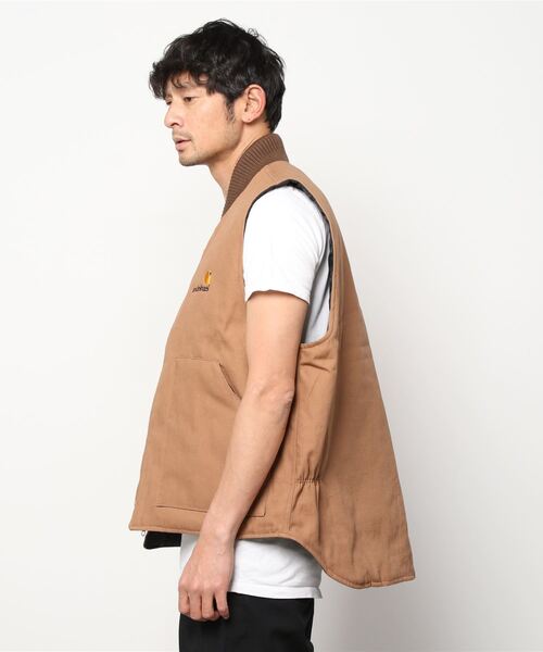 THRIFTY LOOK（スリフティールック）の「THRIFTY LOOK/スリフティールック DUMMY CO LODESTAR DUCK VEST MADE BY TRI MOUNTAIN ダックベストトライマウンテン（ベスト・メンズ・ブラウン・LARGE/MEDIUM）」の2枚目の写真