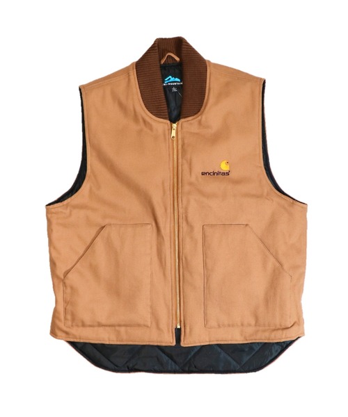 THRIFTY LOOK（スリフティールック）の「THRIFTY LOOK/スリフティールック DUMMY CO LODESTAR DUCK VEST MADE BY TRI MOUNTAIN ダックベストトライマウンテン（ベスト・メンズ・ブラウン・LARGE/MEDIUM）」の5枚目の写真