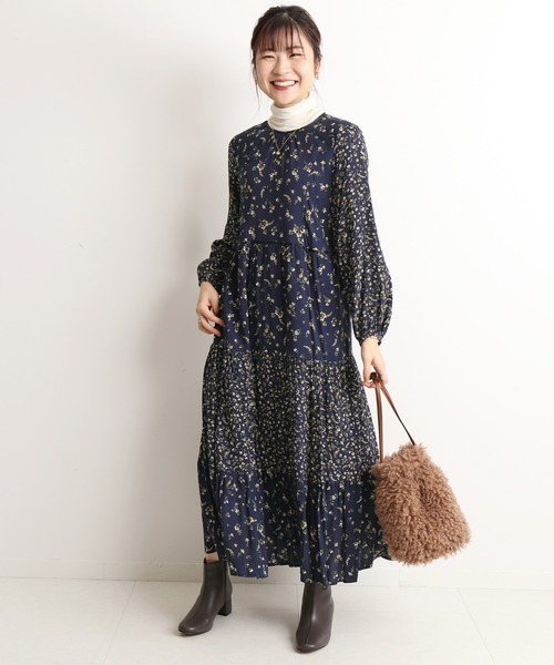 セール ブランド古着 長袖ワンピース ワンピース Slobe Iena スローブイエナ のファッション通販 Zozoused