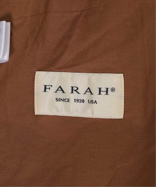 FARAH(ファーラー)の「【FARAH/ファーラー】2タック ワイドテーパード リネン パンツ(その他パンツ・メンズ・ブラウン/ブラック・30/34/32)」の15枚目の写真
