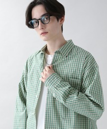 ギンガム チェック に該当するシャツ ブラウス グリーン カーキ 緑色系 ファッション通販 Zozotown