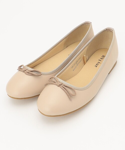 ANY（エニィ）の「走れるラウンドバレエ シューズ（バレエシューズ・レディース・ブラック系/ベージュ系・SMALL/MEDIUM/LARGE）」の2枚目の写真