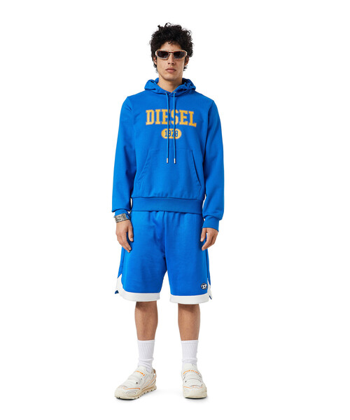 DIESEL(ディーゼル)の「メンズ スウェット パーカー プルオーバー(パーカー・メンズ・ホワイト/レッド/ブラック/ブルー・LARGE/X-SMALL/XX-LARGE/SMALL/X-LARGE/MEDIUM/XXX-LARGE)」の12枚目の写真