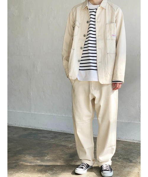 SMITH'S(スミス)の「SMITH'S AMERICAN CHARIE PANTS(カーゴパンツ・メンズ・ブラック/アイボリー・MEDIUM/LARGE/S)」の7枚目の写真