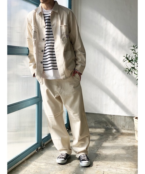SMITH'S(スミス)の「SMITH'S AMERICAN CHARIE PANTS(カーゴパンツ・メンズ・ブラック/アイボリー・MEDIUM/LARGE/S)」の8枚目の写真