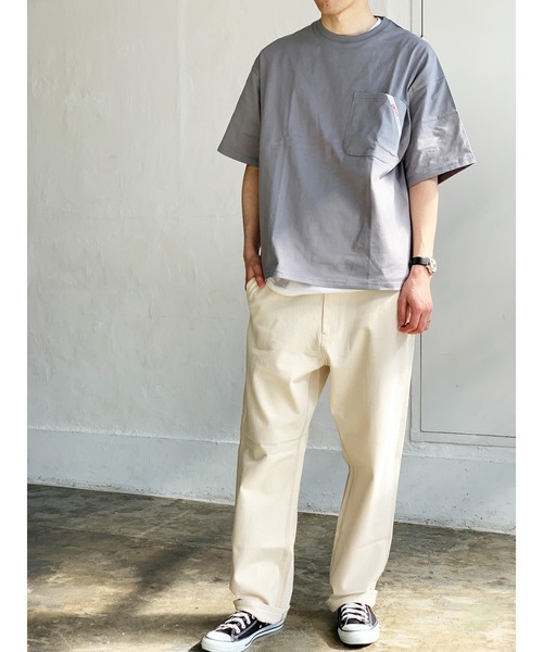 SMITH'S(スミス)の「SMITH'S AMERICAN CHARIE PANTS(カーゴパンツ・メンズ・ブラック/アイボリー・MEDIUM/LARGE/S)」の9枚目の写真