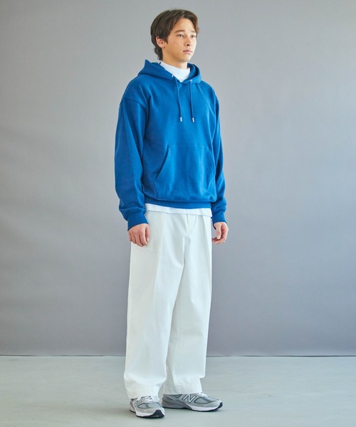 WEGO（ウィゴー）の「WEGO/スタンダードモックネックT（Tシャツ/カットソー・メンズ・ホワイト/ブラック・LARGE/MEDIUM/SMALL）」の7枚目の写真