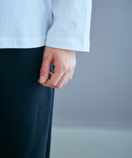 WEGO（ウィゴー）の「WEGO/スタンダードモックネックT（Tシャツ/カットソー・メンズ・ホワイト/ブラック・LARGE/MEDIUM/SMALL）」の20枚目の写真