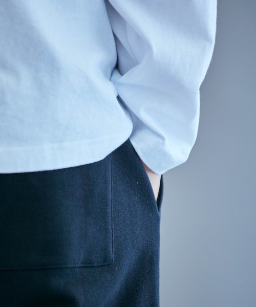 WEGO（ウィゴー）の「WEGO/スタンダードモックネックT（Tシャツ/カットソー・メンズ・ホワイト/ブラック・LARGE/MEDIUM/SMALL）」の21枚目の写真