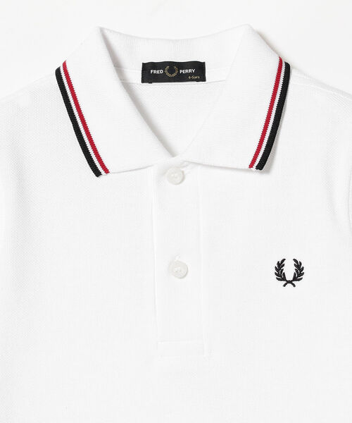 こども ビームス（コドモビームス）の「FRED PERRY / Twin Tipped ポロシャツ 22 (2～9才)（ポロシャツ・キッズ・ホワイト/ブラック/ネイビー・2-3/6-7/4-5/8-9）」の13枚目の写真