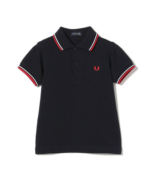 こども ビームス（コドモビームス）の「FRED PERRY / Twin Tipped ポロシャツ 22 (2～9才)（ポロシャツ・キッズ・ホワイト/ブラック/ネイビー・2-3/6-7/4-5/8-9）」の5枚目の写真