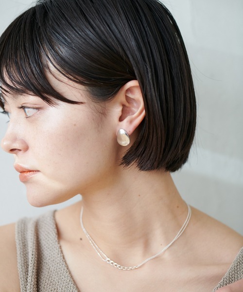 COLLAGE GALLARDAGALANTE(コラージュガリャルダガランテ)の「Nina&Jules/ニナ・エ・ジュール/ピアス(ピアス(両耳用)・レディース・シルバー・FREE)」の5枚目の写真