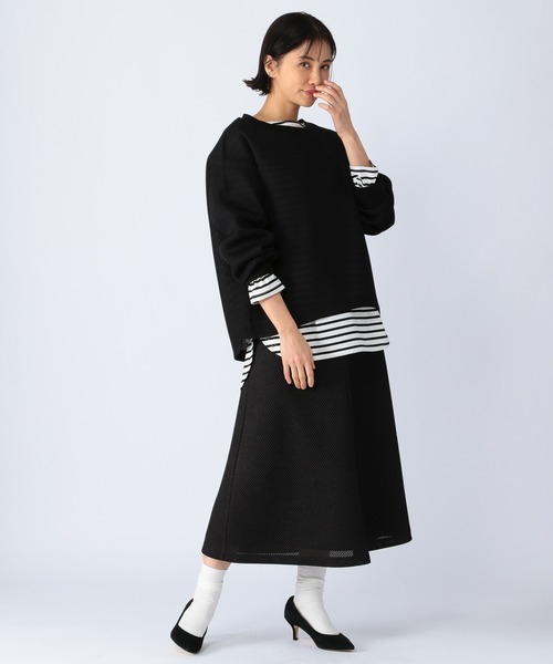 BARNYARDSTORM（バンヤードストーム）の「BARNYARDSTORM / 【WEB限定サイズXS】メッシュスカート（スカート・レディース・ブラック/ベージュ・00/0/1）」の21枚目の写真