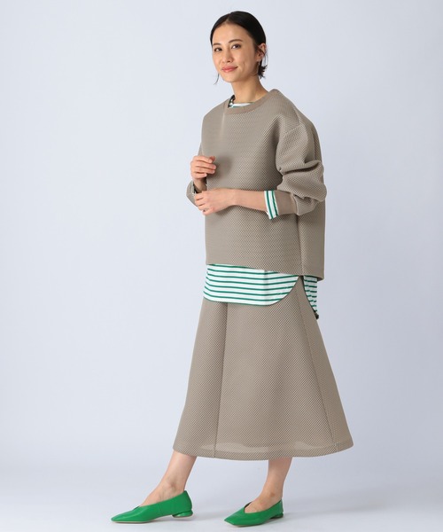 BARNYARDSTORM（バンヤードストーム）の「BARNYARDSTORM / 【WEB限定サイズXS】メッシュスカート（スカート・レディース・ブラック/ベージュ・00/0/1）」の6枚目の写真