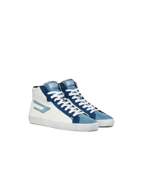 DIESEL（ディーゼル）の「メンズ ミドルカット レザー