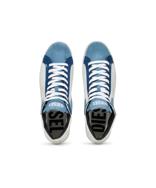 DIESEL（ディーゼル）の「メンズ ミドルカット レザー