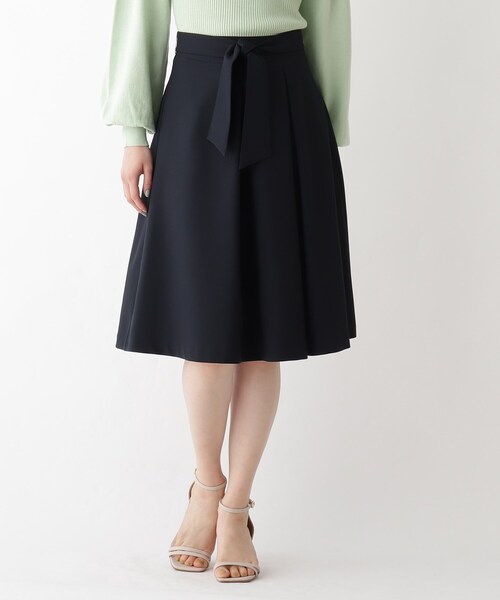 index（インデックス）の「◆Reflax(R)アムンゼンフレアスカート【WEB限定サイズ】（スカート・レディース・ネイビー/ライトグレー/グリーン系・40/38/36/42）」の17枚目の写真