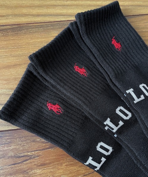 新品　ポロラルフローレン ホース刺繍レディース靴下10足セット　⑩ 新品 ポロラルフローレン ホース刺繍レディース靴下10足セット