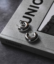 太め フープ メタル ピアス