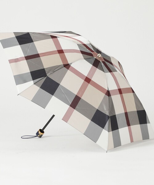 クレストブリッジチェック折り畳み傘 折りたたみ傘 ファッション雑貨 Blue Label Crestbridge Crestbridge ブルーレーベル