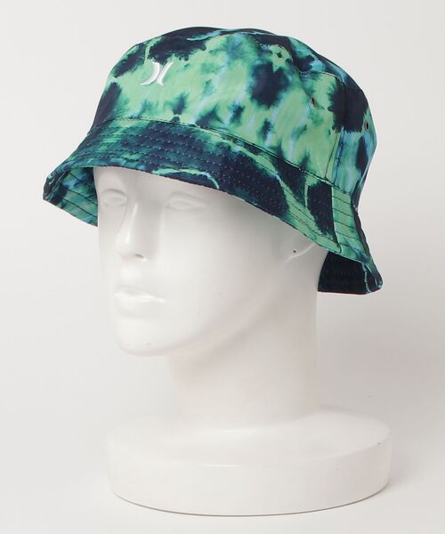 Hurley (ハーレー)の「M SMALL LOGO BUCKET ハーレー ロゴバケットハット(ハット・メンズ・ブラック/ブルー系その他/ネイビー・FREE)」の3枚目の写真