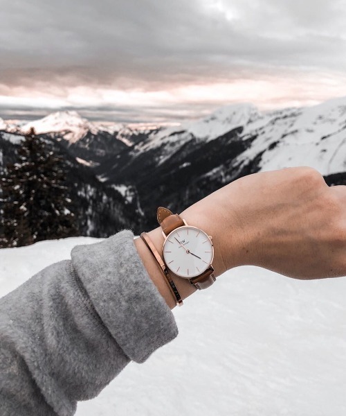 Daniel Wellington（ダニエルウェリントン）の「CLASSIC ST MAWES STRAP（アナログ腕時計・レディース・シルバー/ピンクゴールド・20mm/18mm）」の7枚目の写真